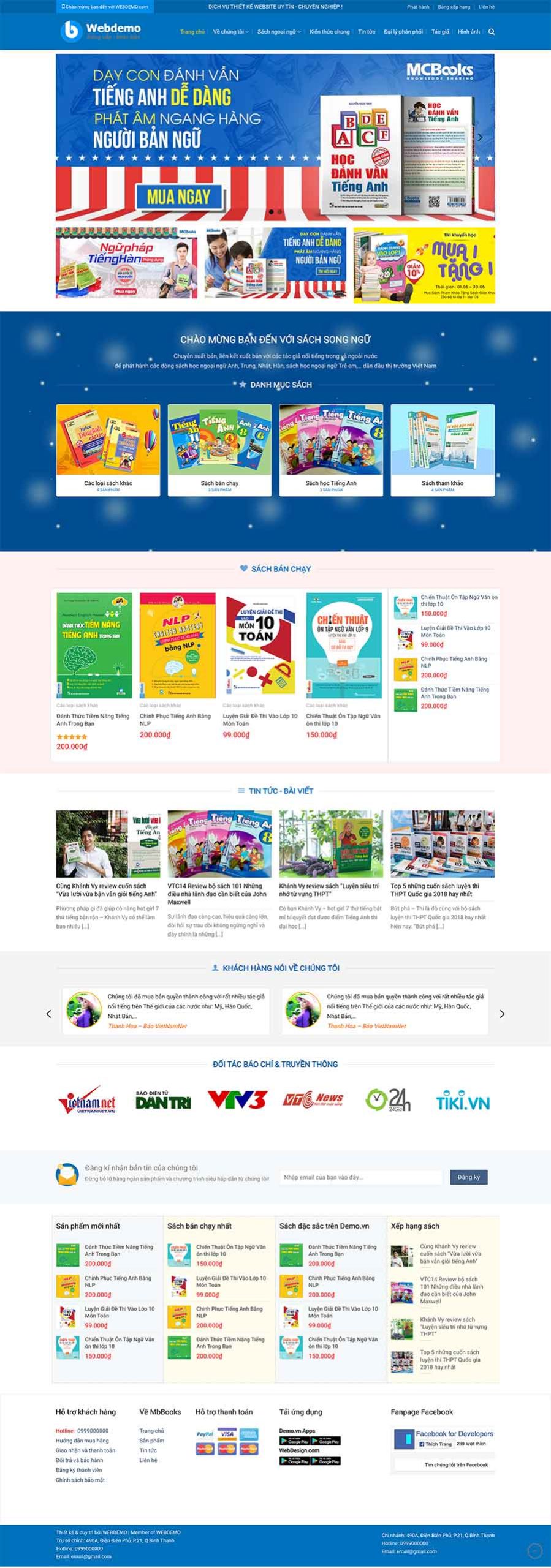 Website Bán Sách Truyện