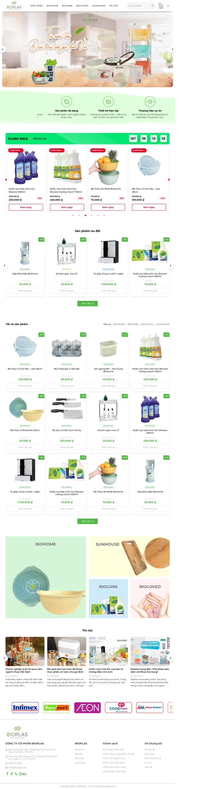 Website Bán Thiết Bị Đồ Dùng Gia Đình