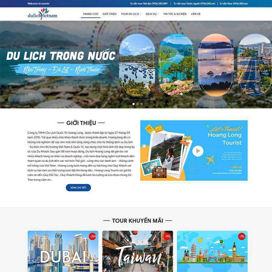 Website Bán Tour Du Lịch 16