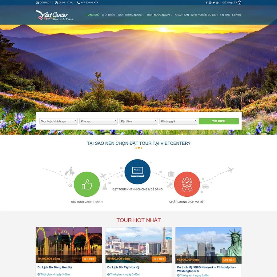 Website Bán Tour Du Lịch 17