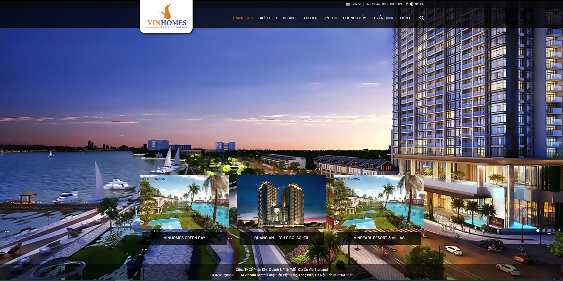 Website Bất Động Sản 3