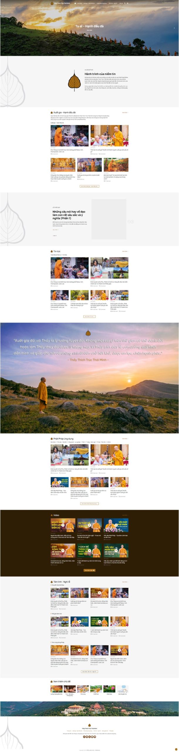 Website Blog Tin Tức Phật Giáo