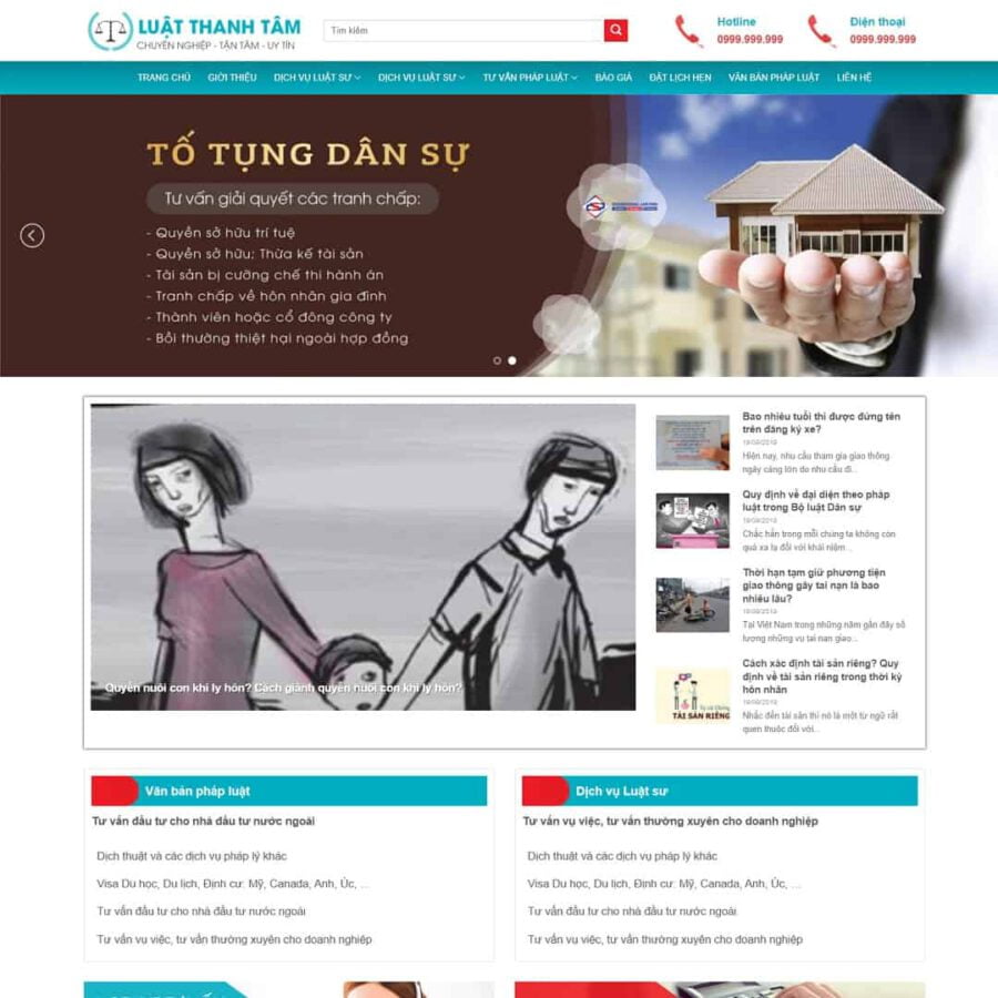 Website Công Ty Luật