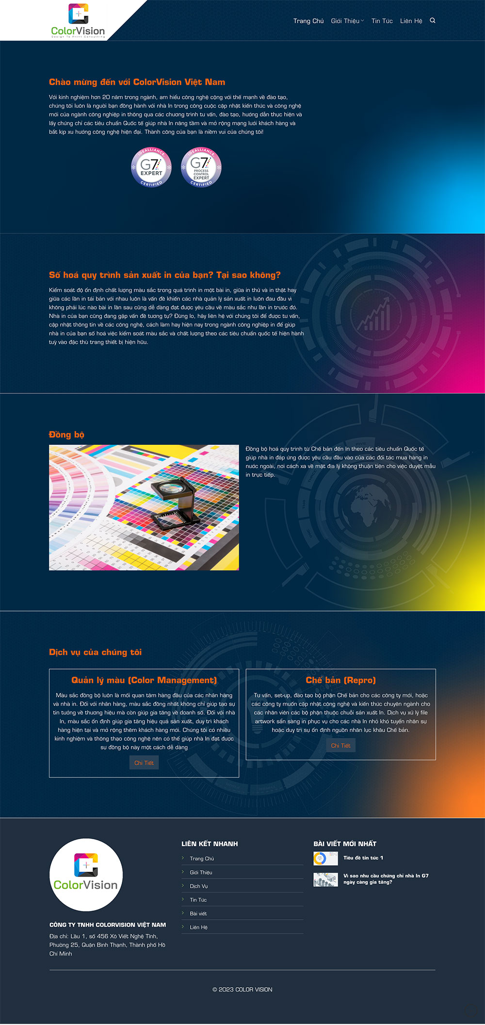 Website Dịch Vụ Công Ty Quản Lý Mẫu In Ấn