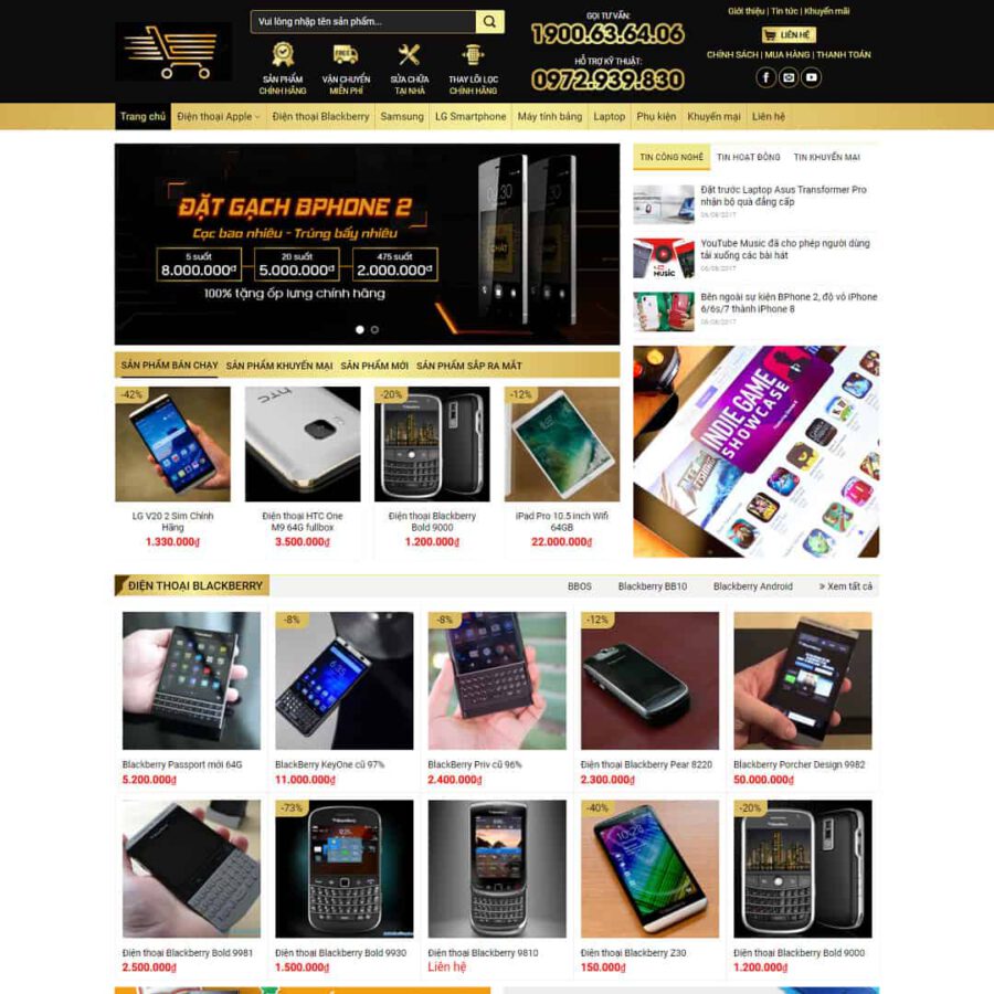 Website Điện Máy