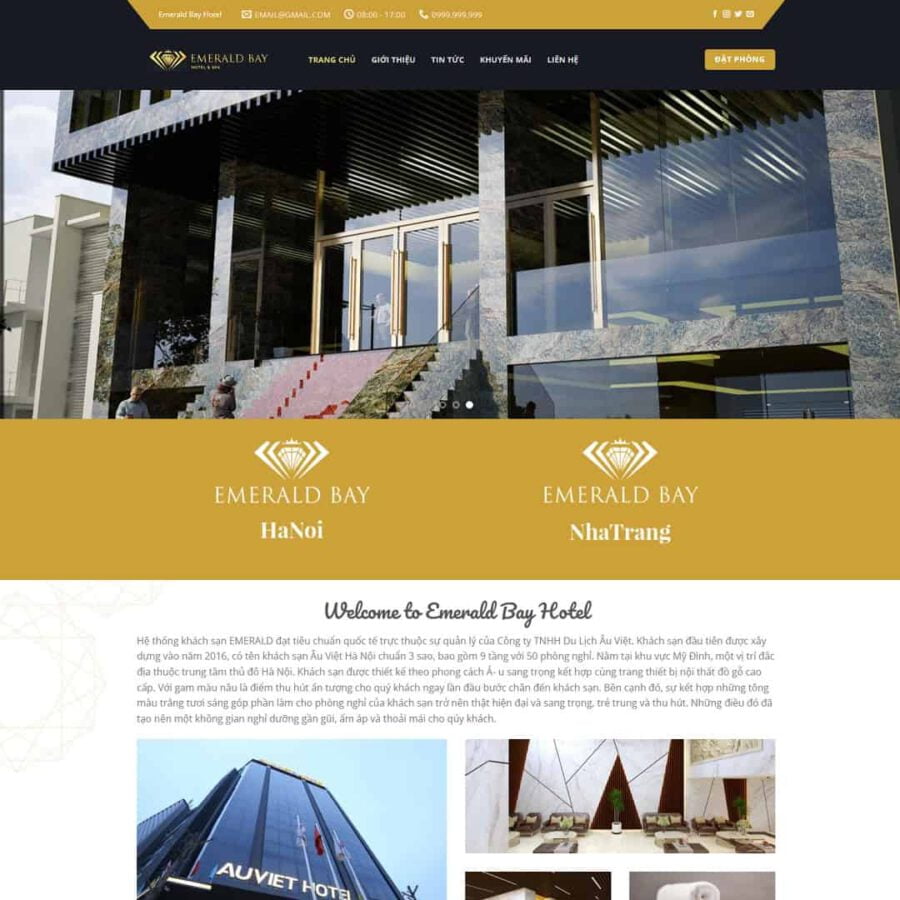 Website Khách Sạn