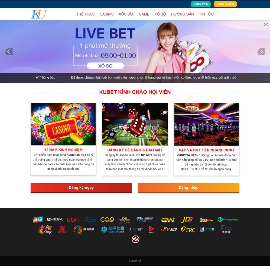 Website Kubet Casino Poker 03