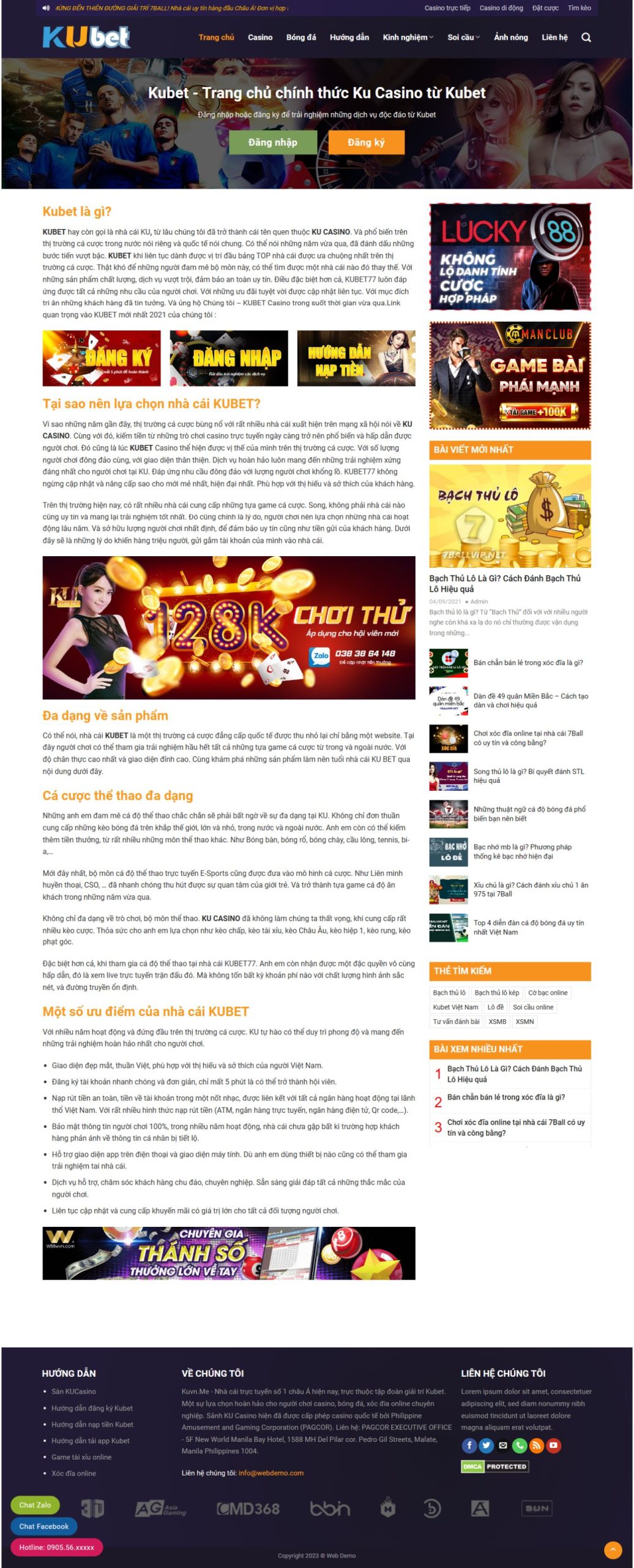 Website Kubet Casino Poker 06