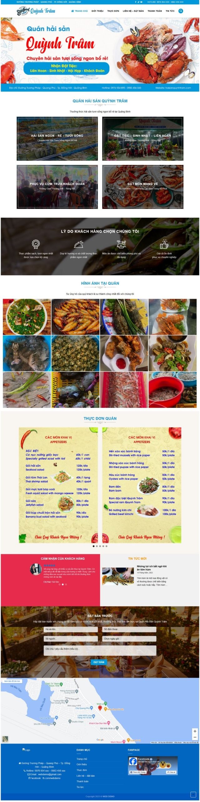 Website Nhà Hàng 03