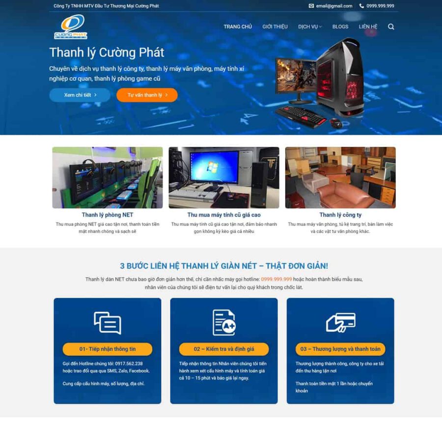 Website Thu Mua Máy Tính