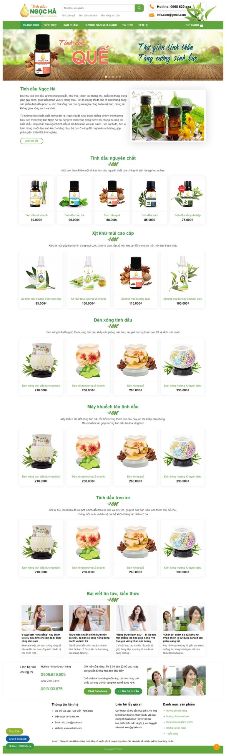 Website Thực Phẩm Chức Năng 22