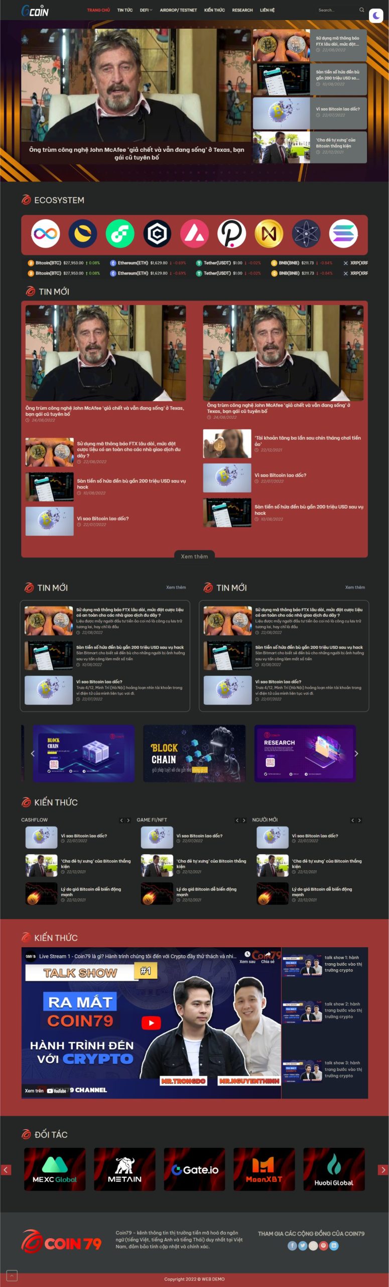 Website Tin Tức Bitcoin Crypto