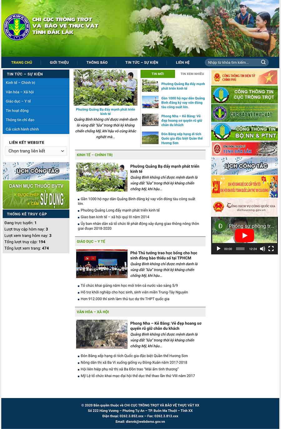 Website Tin Tức Cơ Quan Nhà Nước