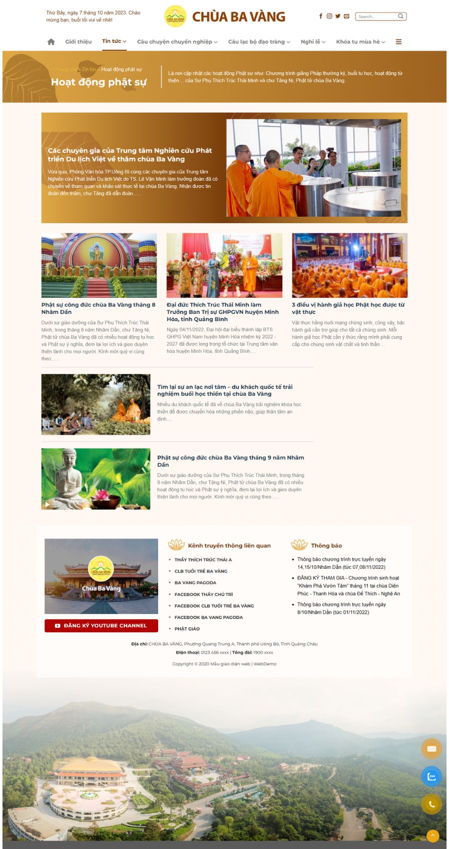 Website Tin Tức Phật Giáo 19