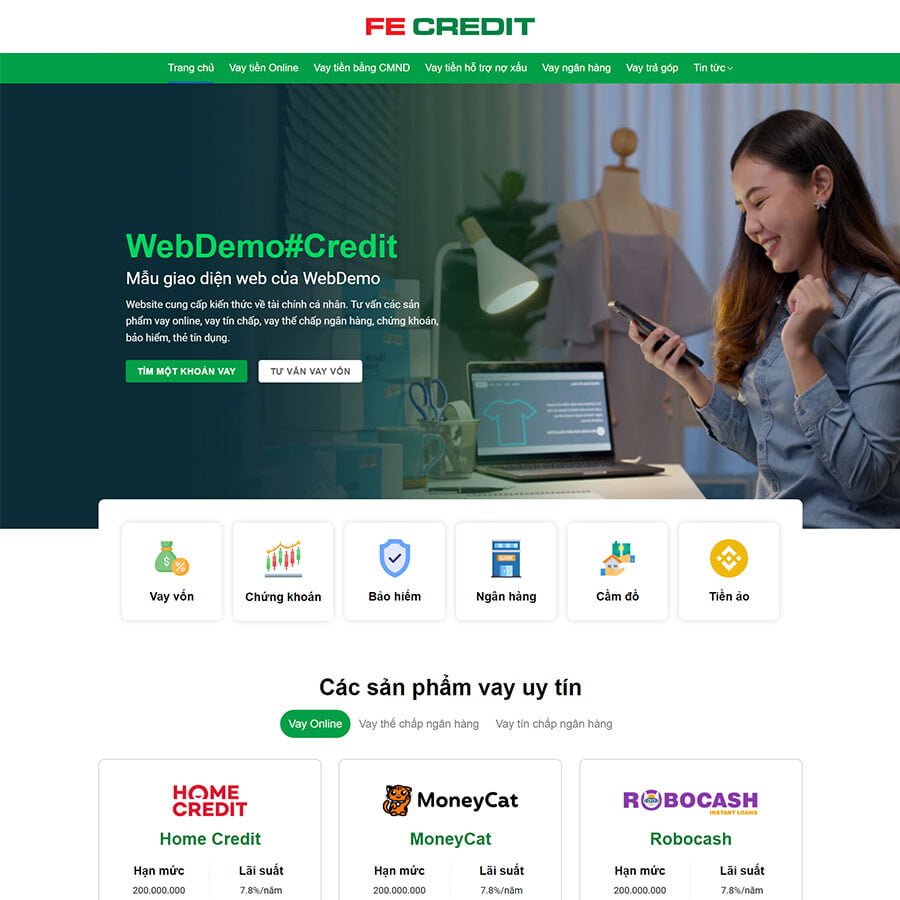 Website Vay Vốn Tài Chính 03