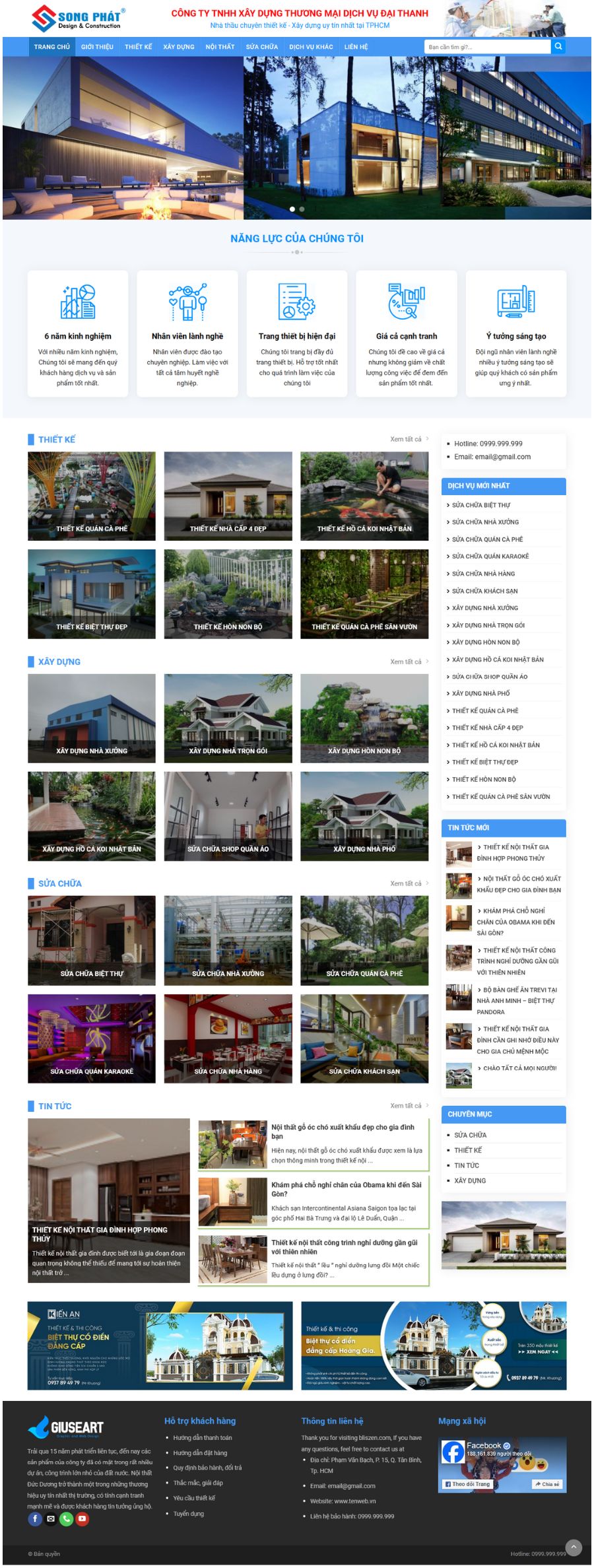Website Xây Dựng 02