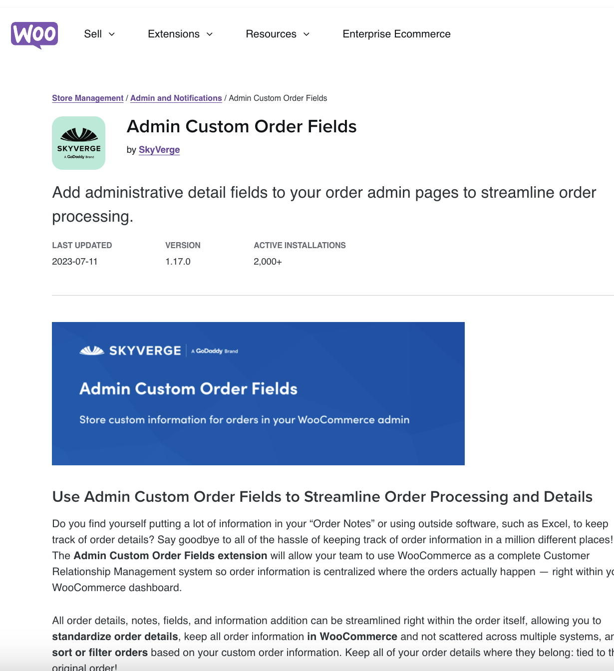 Woocommerce Admin Custom Order Fields