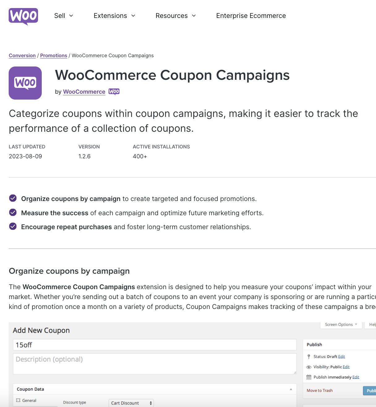Woocommerce Coupon Campaigns