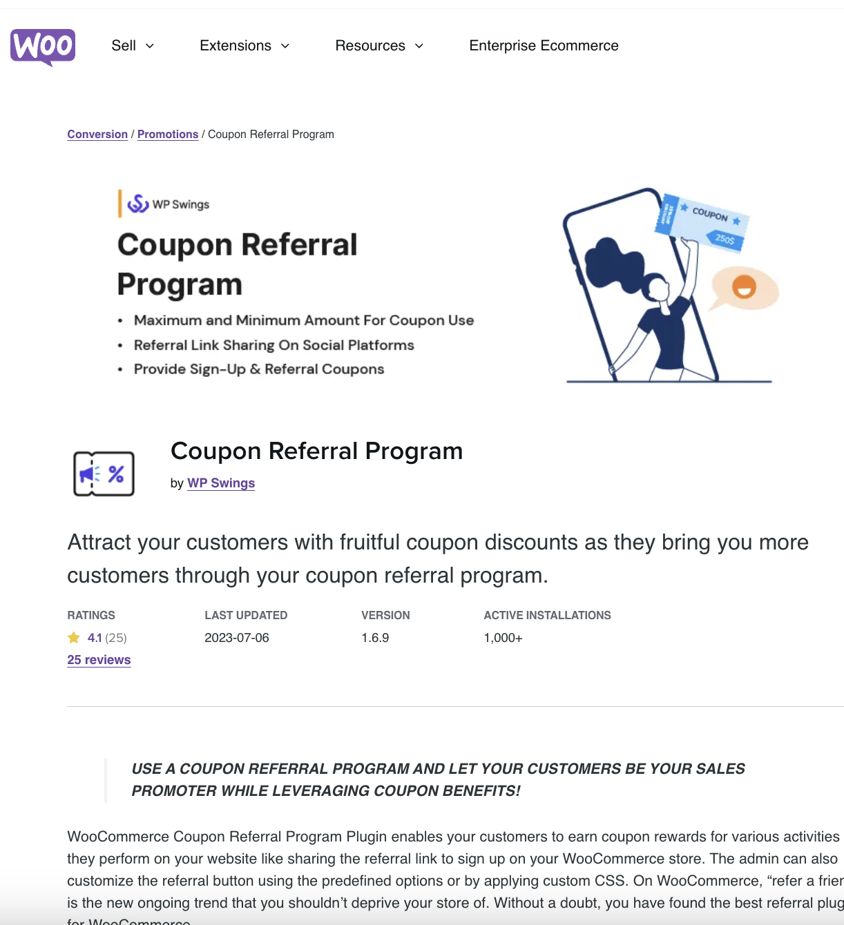 Woocommerce Coupon Referral Program