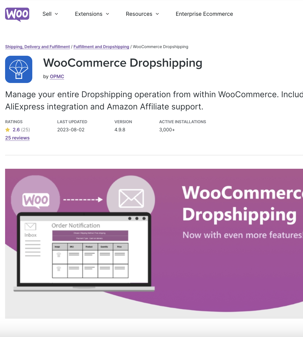 Woocommerce Dropshipping