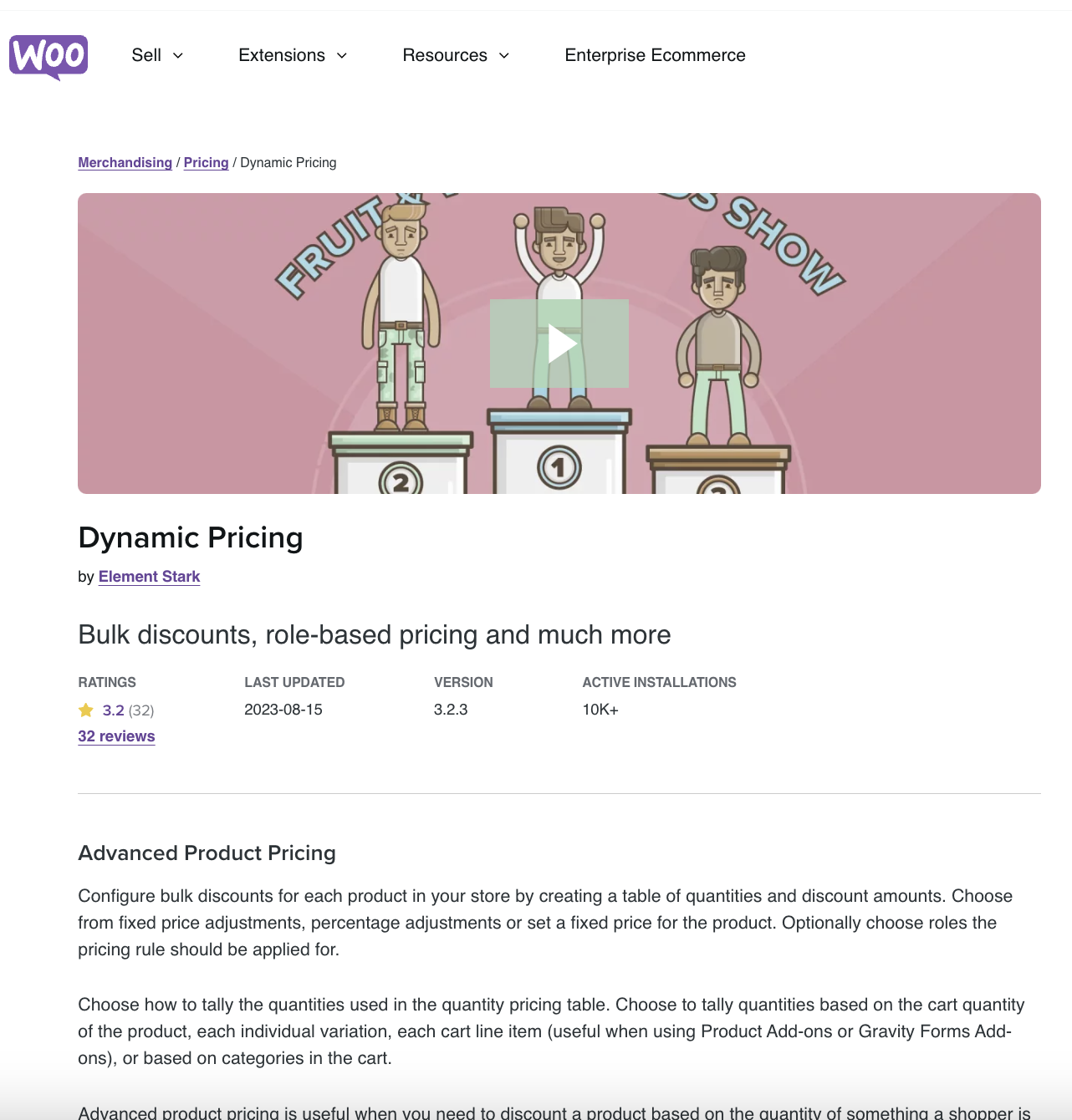 Woocommerce Dynamic Pricing