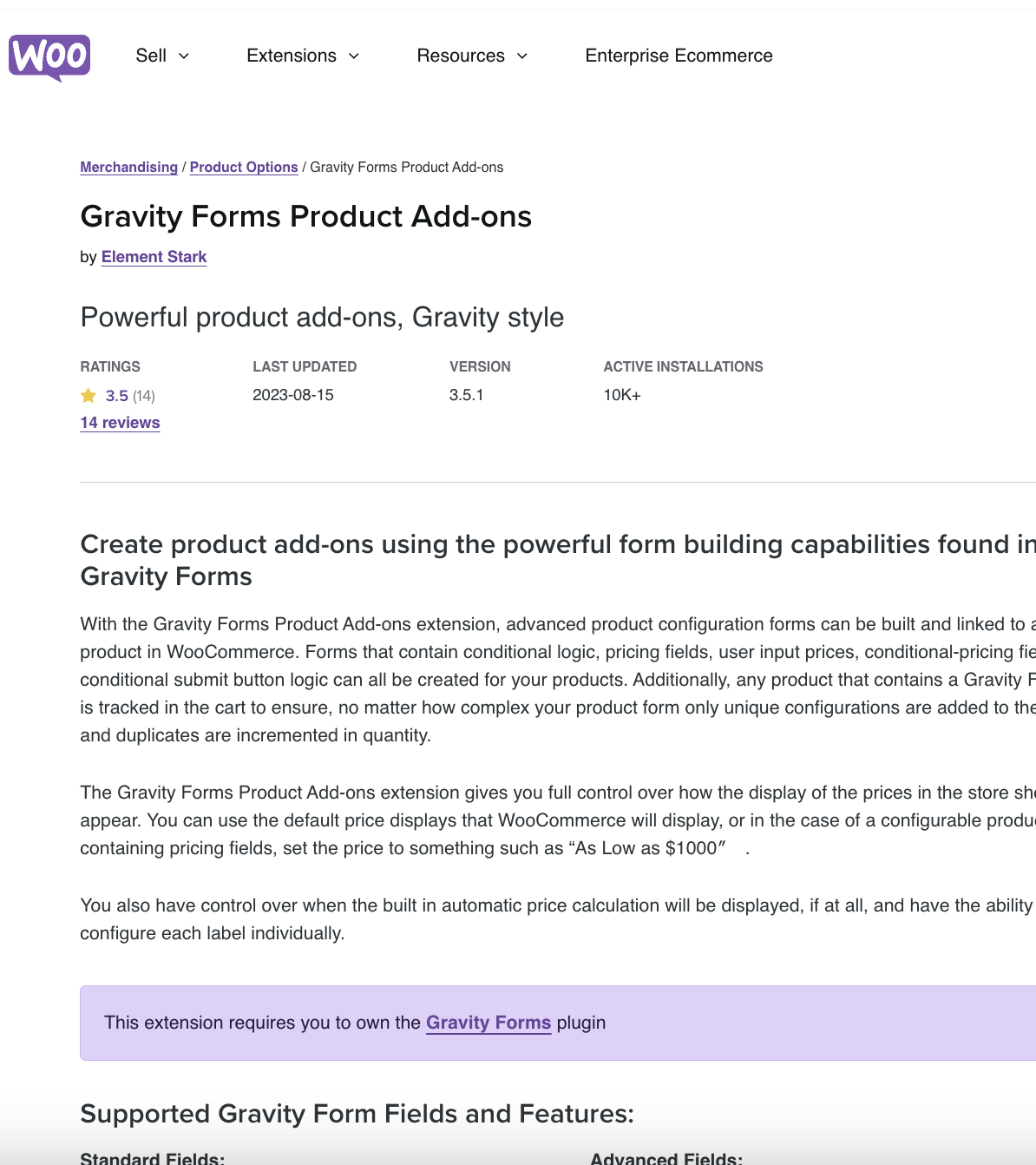 Woocommerce Gravity Forms Product Add Ons