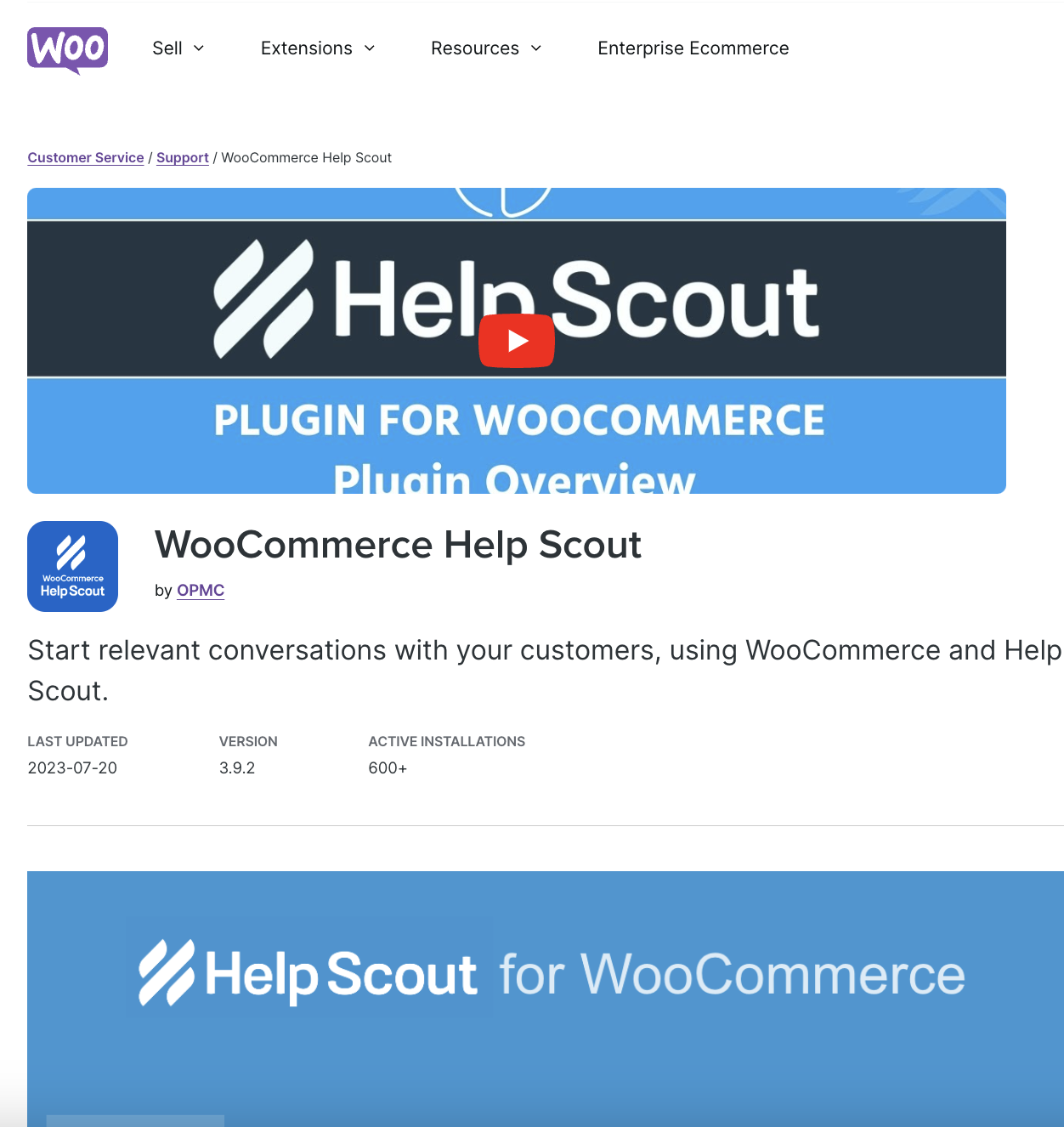 Woocommerce Help Scout