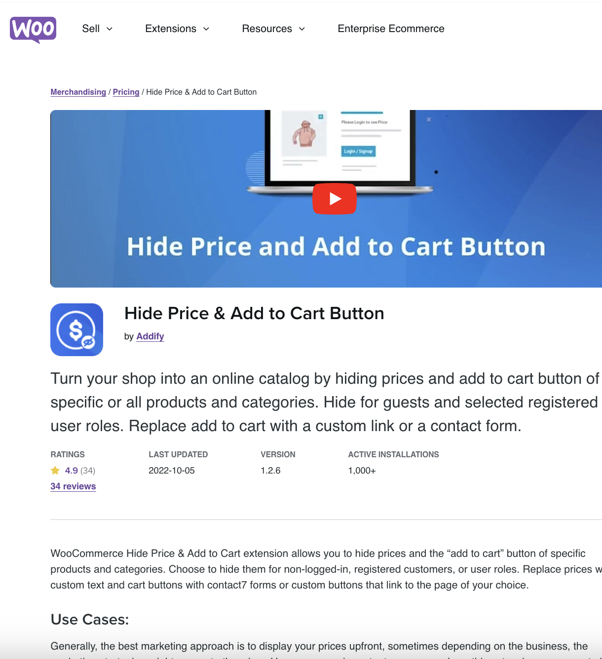 Woocommerce Hide Price Add To Cart Button