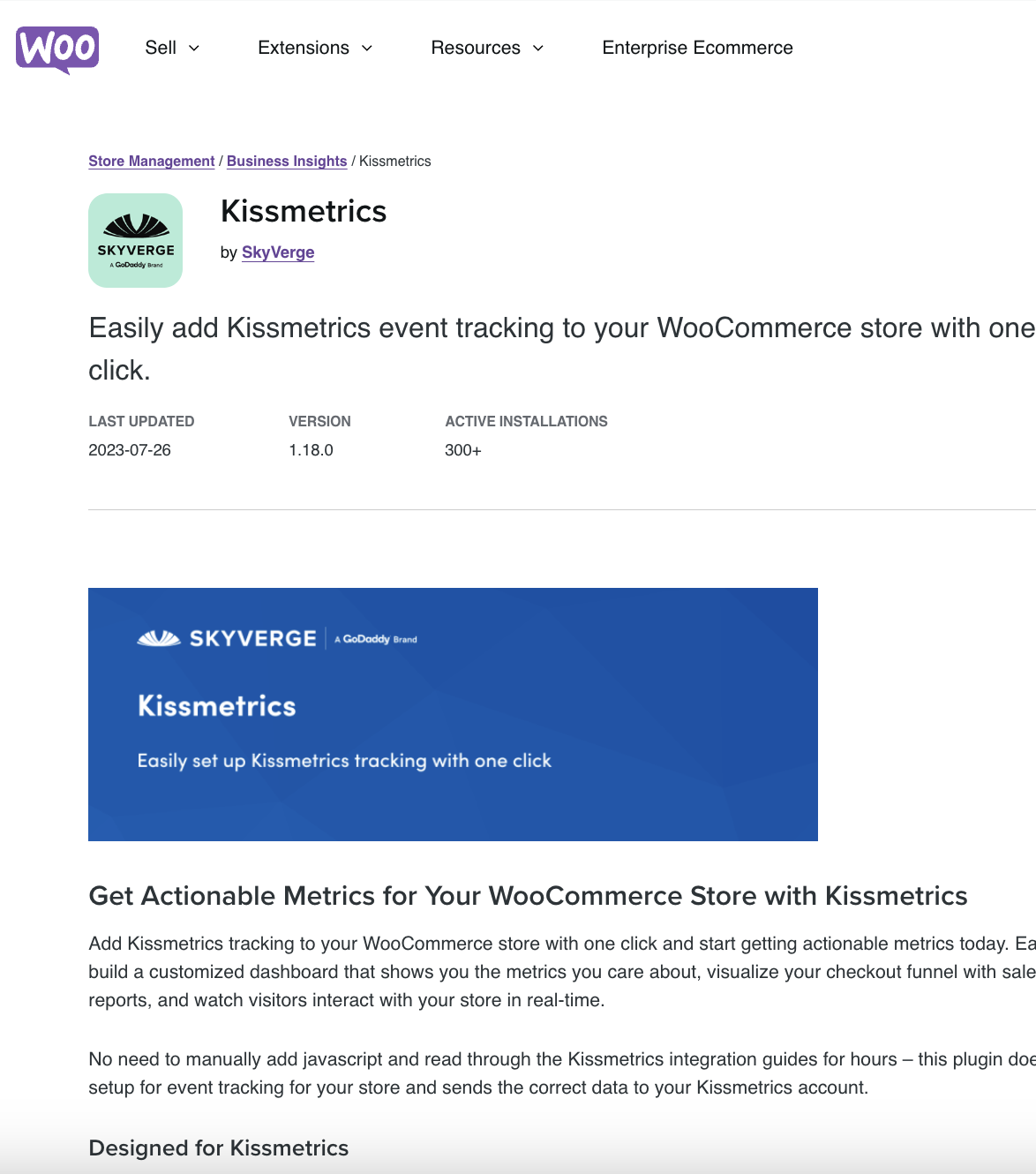 Woocommerce Kissmetrics