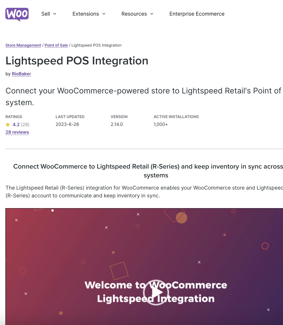 Woocommerce Lightspeed Pos Integration