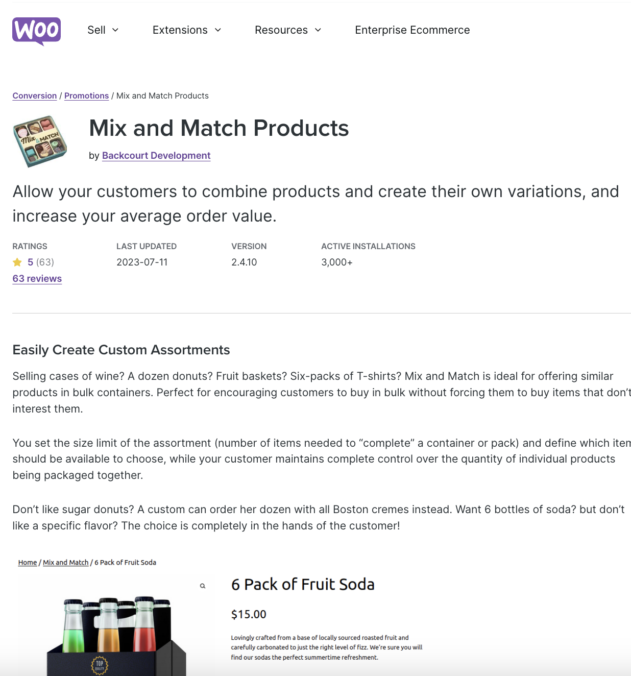 Woocommerce Mix And Match Products