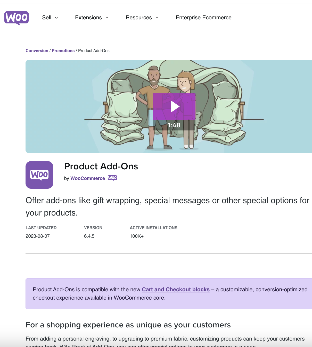 Woocommerce Product Add Ons