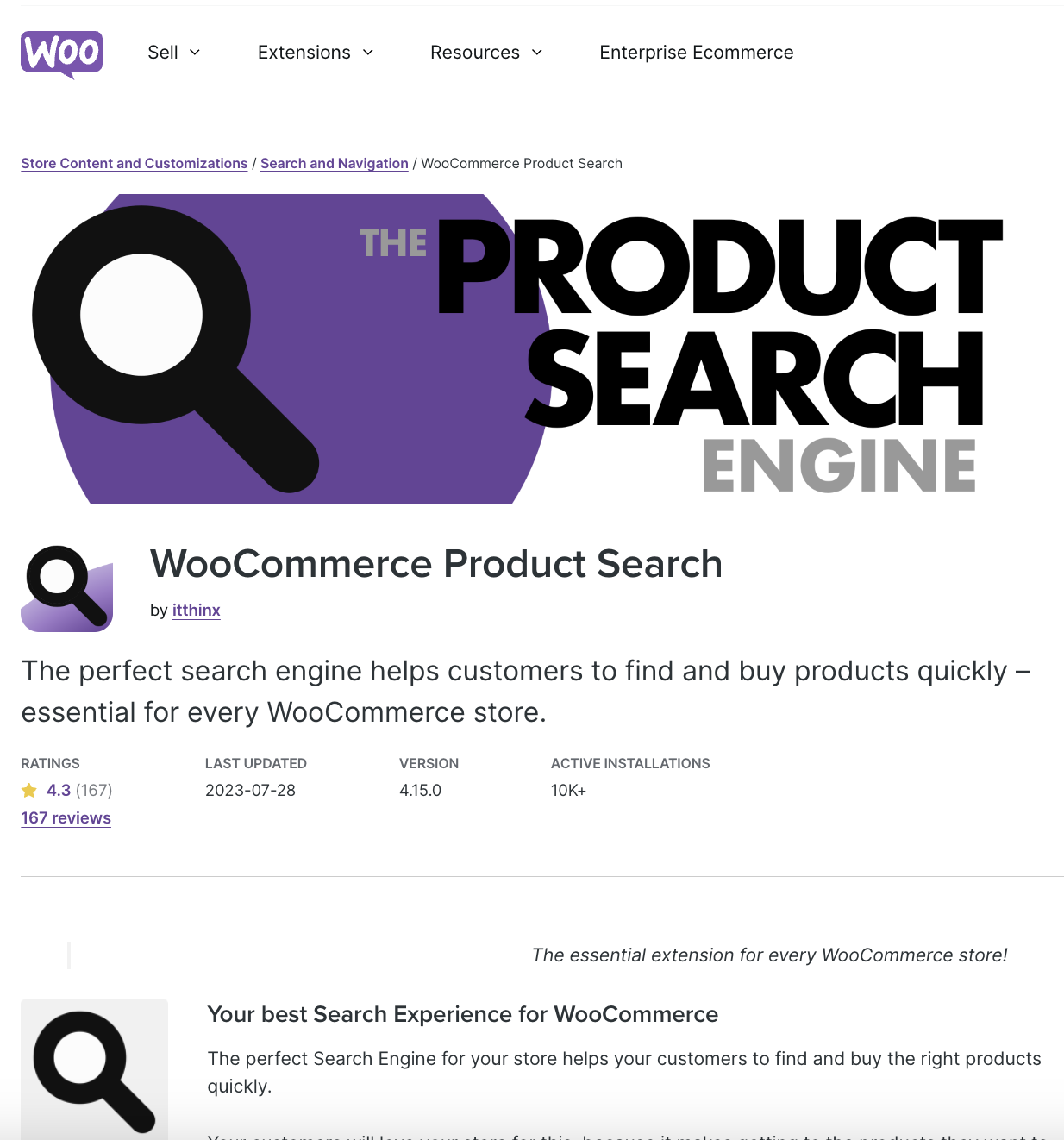 Woocommerce Product Search
