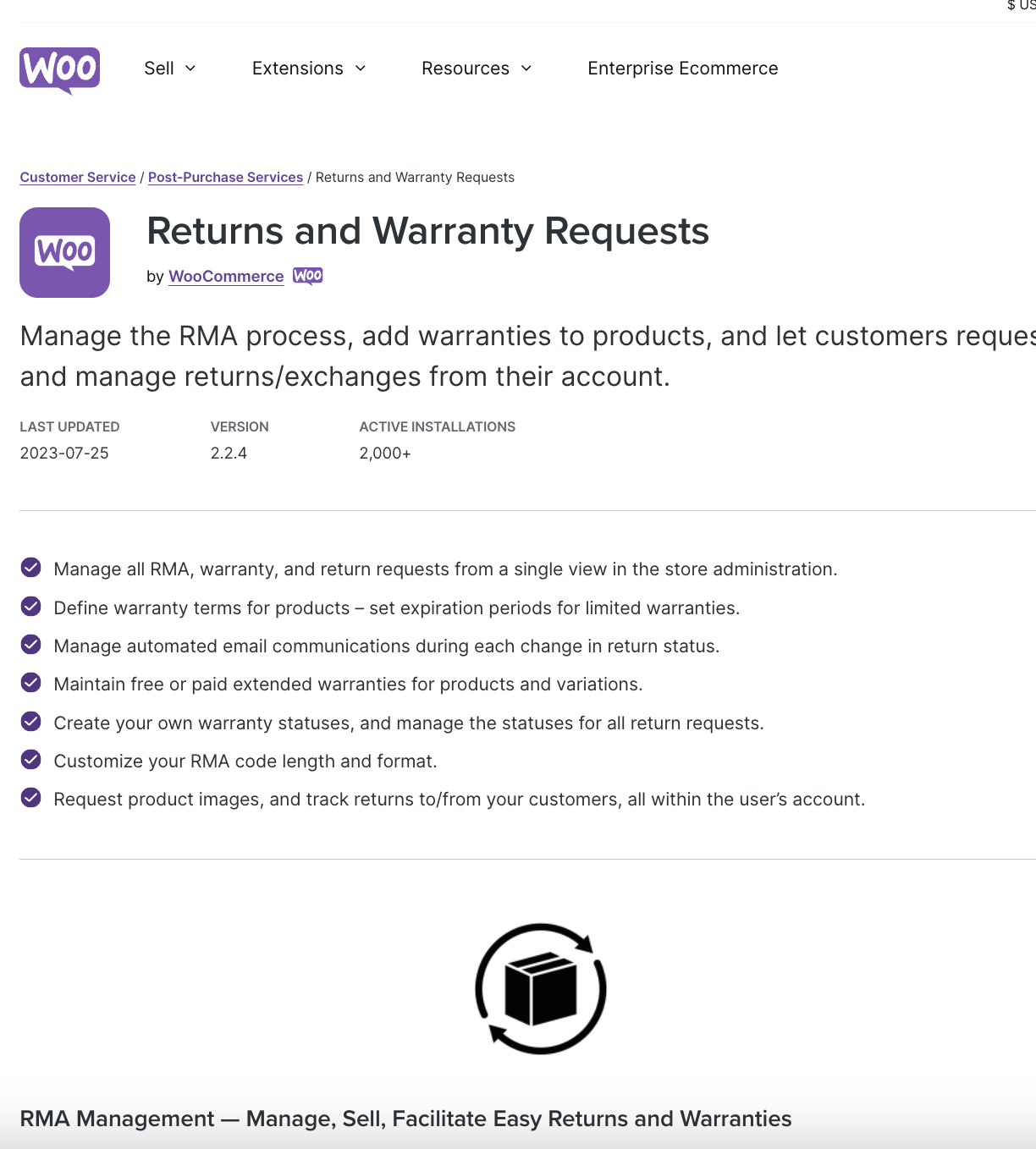 Woocommerce Returns And Warranty Requests
