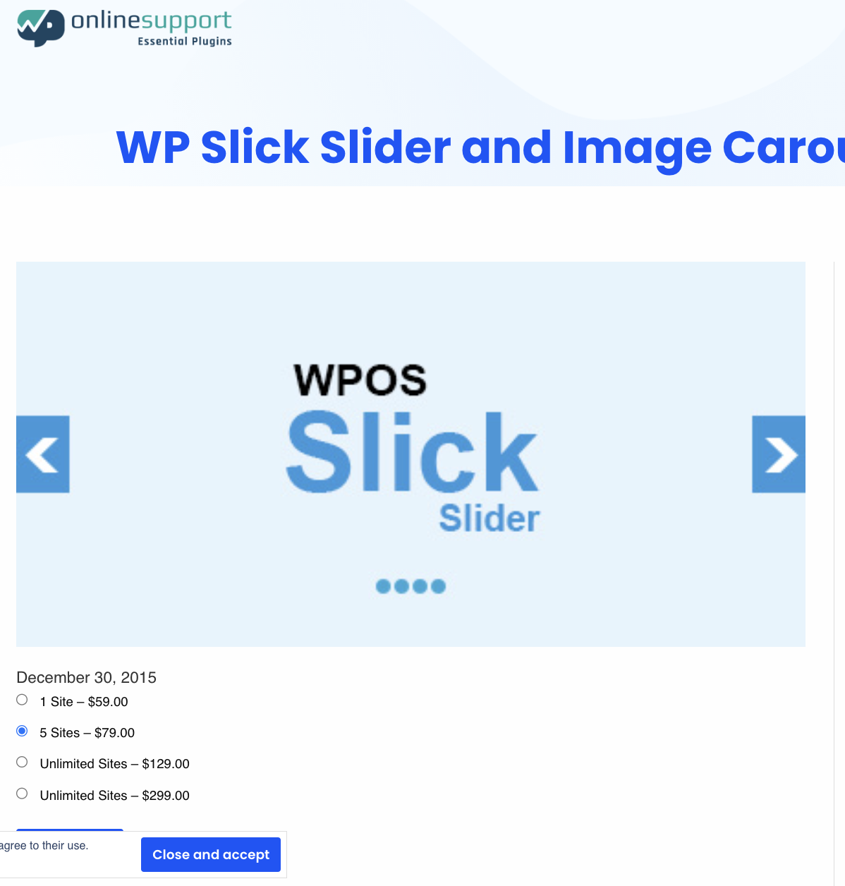 WP Slick Slider And Image Carousel Pro