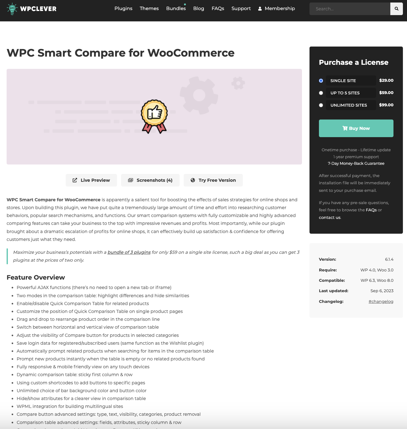 Wpc Smart Compare For Woocommerce