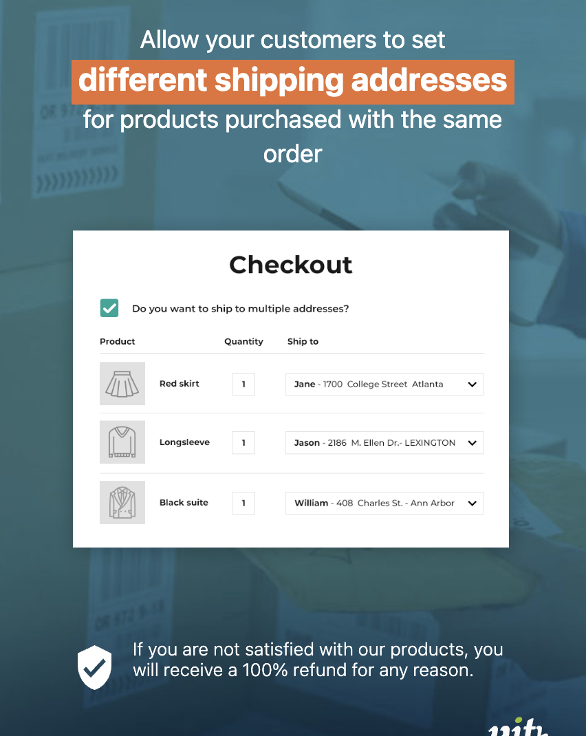 Yith Multiple Shipping Addresses For Woocommerce Premium