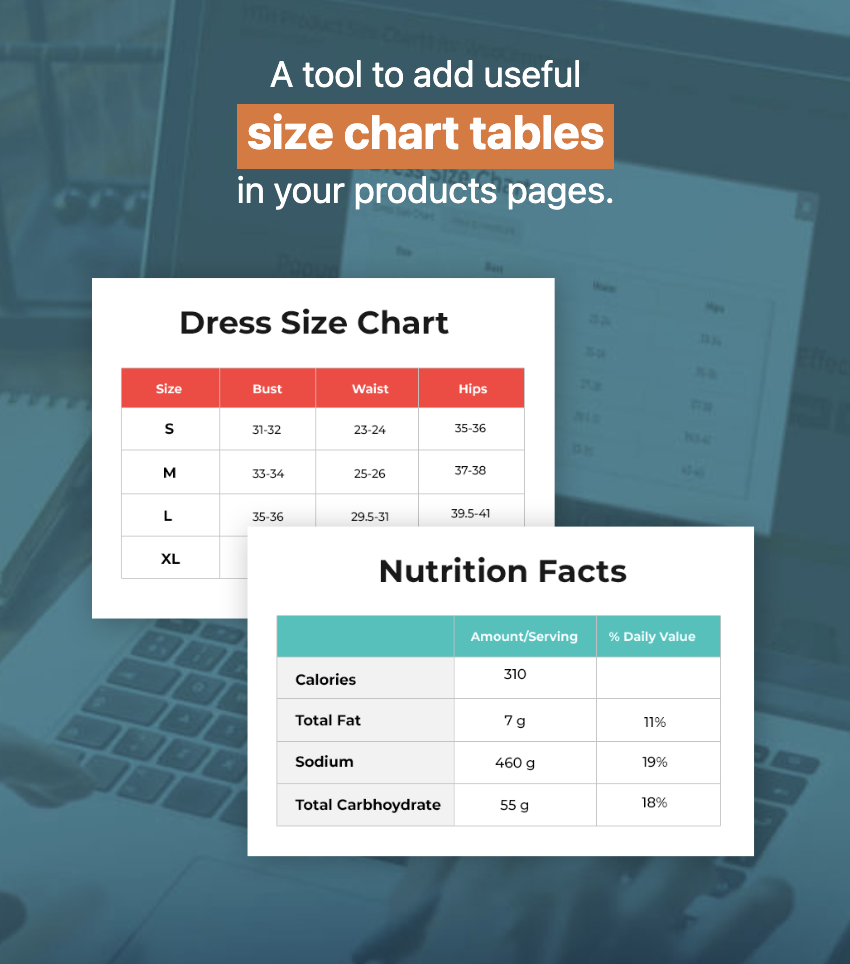 Yith Product Size Charts For Woocommerce Premium